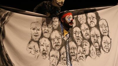 The show is directed by Ayman Zeidan. EPA