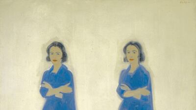 Alex Katz Ada Ada, 1959 Oil on canvas, 49 x 50 in. Grey Art Gallery, New York University Art Collection. Gift of Mr. and Mrs. Samuel Golden, 1963.13.