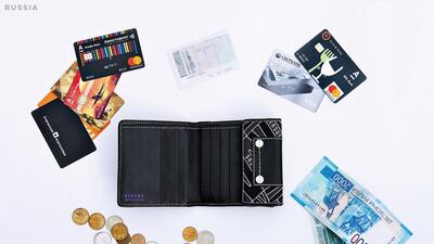 This wallet belongs to Irina, 27, from Russia.