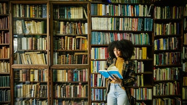 Reading releases dopamine steadily, helping to retrain your brain’s reward system by focusing on sustained gratification over time. Getty Images