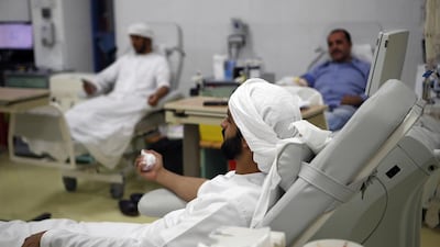 Two of Seha's blood banks will be closed for the Hijri New Year holiday. Ravindranath K / The National