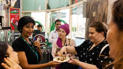 Frying Pan Adventures host three main food tours across old Dubai - the Middle Eastern Food Pilgrimage; Little India on a Plate and Dubai Souks and Creekside Food Walk. Courtesy: Frying Pan Adventures