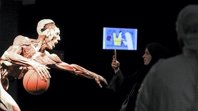 Body Worlds exhibitions receive millions of visitors every year.
