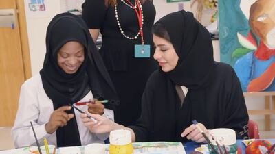 'Osha’s Gift' by Hind Abdullah tells of a friendship between Emirati artist Ashwaq Abdullah and a young girl by the name of Osha.