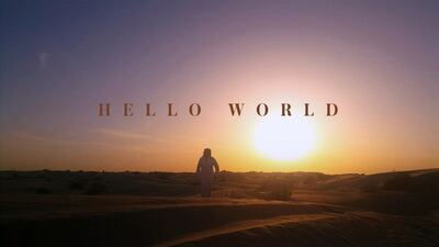 Kamil Roxas's Hello World. Roxas has been crowned the winner of ‘The Reel Dubai’ Short Film Contest. Courtesy Dubai International Film Festival