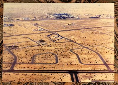 The Rana family's home in Mirdif. Pawan Singh / The National