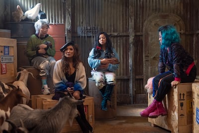 Joy Ride is Adele Lim's feature directorial debut and tells the story of four Asian-American friends. AP