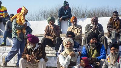Spectators enjoying the festival.