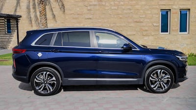 Dubai Taxi Corporation (DTC) has started trials of Chinese electric vehicle Skywell as part of its limo service. Photo: Dubai Media Office