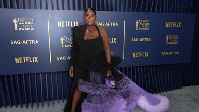 The Color Purple star Danielle Brooks. AP