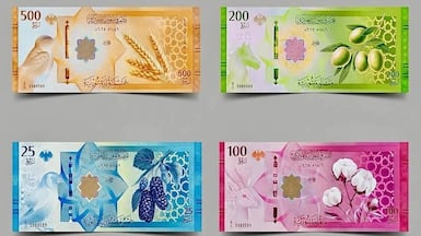 New Syrian currency - bank notes