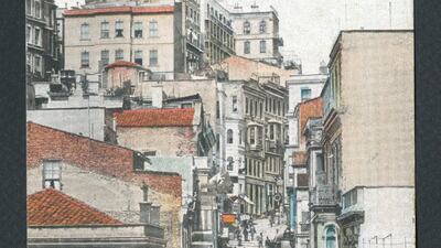 Yuksek-Kaldirim, a neighbourhood in Istanbul