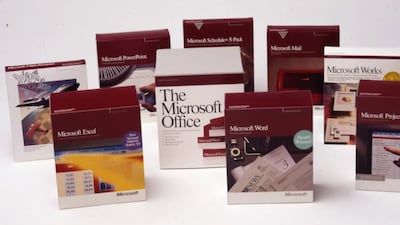 June 19, 1989: The first version of Microsoft Office hits the market. Photo: Microsoft