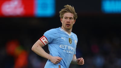 Manchester City's Kevin De Bruyne made his long-awaited return from injury. Reuters