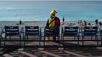 Nice has on average 2,720 sunshine hours each year. AFP