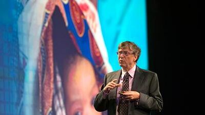 Bill Gates through the Bill & Melinda Gates Foundation wants to make the world a better place to live. Ryan Carter / Crown Prince Court Abu Dhabi