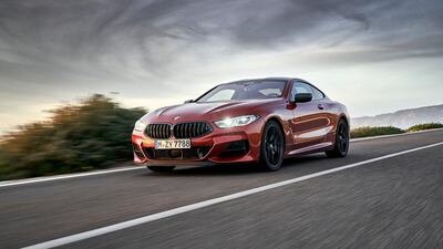 The 8 Series is expected to cost about Dh550,000 when it is launched in the UAE later this month. BMW