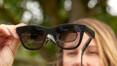 The XRAI Glass uses Web3 technology to protect user data and privacy, its co-founder Mitchell Feldman said. Photo: XRAI