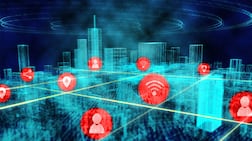 Intrusion claims, financial cybercrime and infrastructure-related threats have risen since the Iran war began. Talib Jariwala/The National; Getty Images