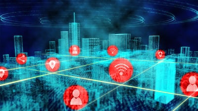 Intrusion claims, financial cybercrime and infrastructure-related threats have risen since the Iran war began. Talib Jariwala/The National; Getty Images