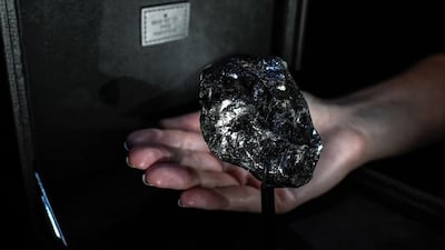 The gem was showcased to a select group of private clients. AFP