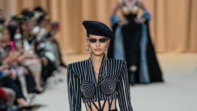 The Jean Paul Gaultier haute couture autumn/winter 2022-2023 show as part of Paris Fashion Week.