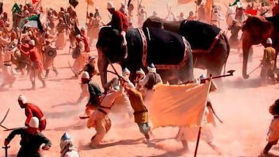 The television drama tells how Omar Ibn Al Khattab, the second Caliph, expanded the Islamic empire from Afghanistan to Libya in the east, and Syria and Iraq to Yemen in the south.