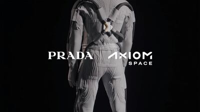 Prada and Axiom Space have unveiled the Liquid Cooling and Ventilation Garment, a key component of the next generation of lunar spacesuits. Photo: Prada