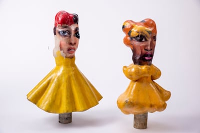 Work by Chilean sculptor Marcela Correa for the Process exhibition. Photo: Alexander McQueen