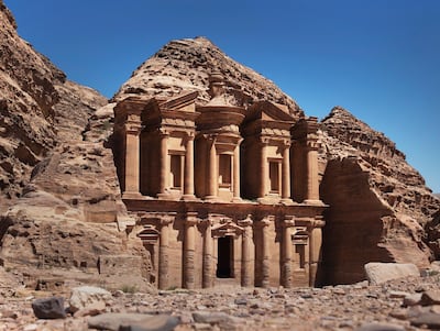 The Monastery building at Petra, Jordan, draws a lot of tourists. Adam Pretty/Getty