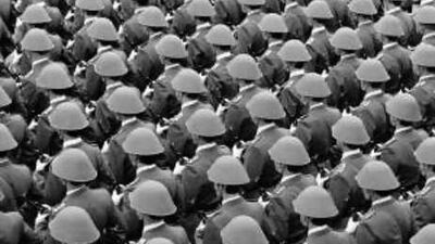 Marginal revolution: Schulze presents life in East Germany as concrete-coloured and petty, shot through with fear.