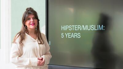 Shirin Mirachor is the found of the Hipster/Muslim Project. Courtesy: Nasab Dubai