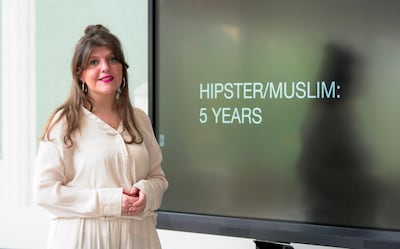 Shirin Mirachor is the found of the Hipster/Muslim Project. Courtesy: Nasab Dubai