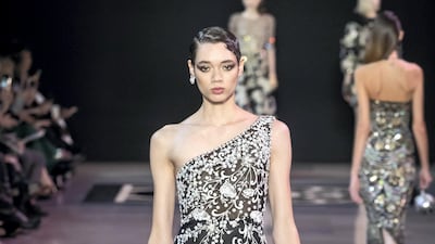 Georges Hobeika spring-summer 2018 couture collection. Courtesy of Georges Hobeika