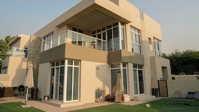 Stevi Lowmass, CEO of The Camel Soap Factory paying 205000 AED rent for 3bhk villa in Dubai Silicon Oasis in Dubai. Inside view of the villa. Pawan Singh for The National