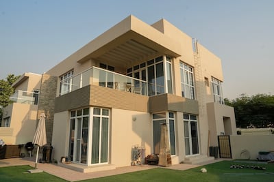 The villa that Stevi Lowmass calls home. Pawan Singh for The National