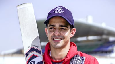 Mohammed Riyan is in Abu Dhabi as his university in the UK has closed because of the pandemic. Victor Besa / The National