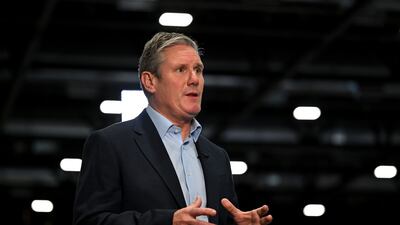 UK opposition Labour Party leader Keir Starmer. Bloomberg