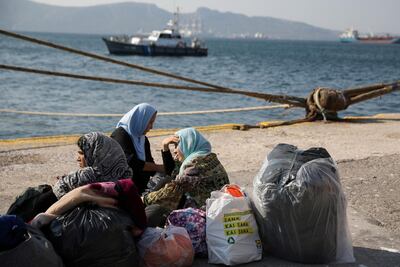 Migrants are being moved in large numbers to ease the overcrowding of camps on Greece's islands. Reuters