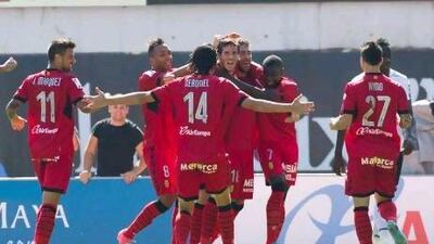 Mallorca are surprisingly unbeaten in the Spanish Primera Liga after five games. Jaime Reina / AFP