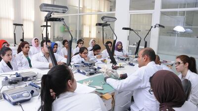 Our region is home to multiple quality medical schools and research facilities, such as the Gulf Medical University in Ajman. Courtesy Gulf Medical University