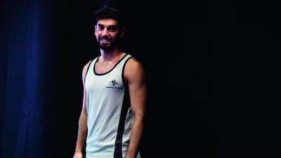 Hamdan Khouri, who is studying in Switzerland, has worked for Haddins Fitness. Christopher Pike / The National