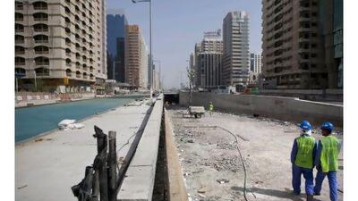 After years of work, construction on Abu Dhabi's Salam Street project will still need several more months, municipal officials say. A reader wonders how merchants in the area are managing. Silvia Razgova / The National