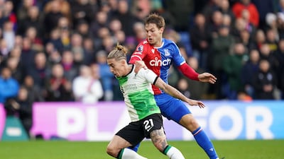 Danish defender had looked calm and assured all afternoon and it looked like Palace were set for clean sheet and much-needed win until Ayew's sending-off changed game. Booked in injury-time. PA