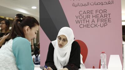 Last year, more than 10,000 women participated in the Feel the Beat regional health awareness campaign. Majid Al Futtaim
