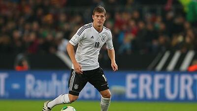Toni Kroos has been reportedly tempted by a move to the Premier League in the past, but he would like to stay put in the Bundesliga. Alexander Hassenstein / Getty Images