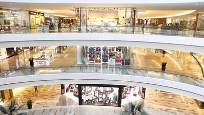 The mall is clean and airy. Antonie Robertson / The National