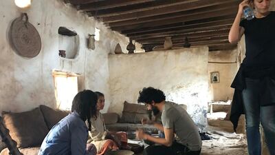 On the set of Scales. Courtesy Image Nation Abu Dhabi