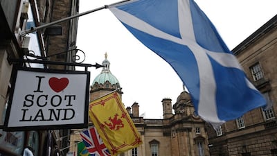 Scottish independence moves remain strong despite the recent referendum decision to stay in the UK. Photo: Simon Dawson / Bloomberg