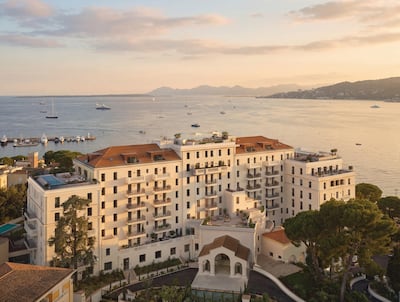 Le Provencal, former playground of royalty and early Hollywood, now a luxury residence. Caudwell